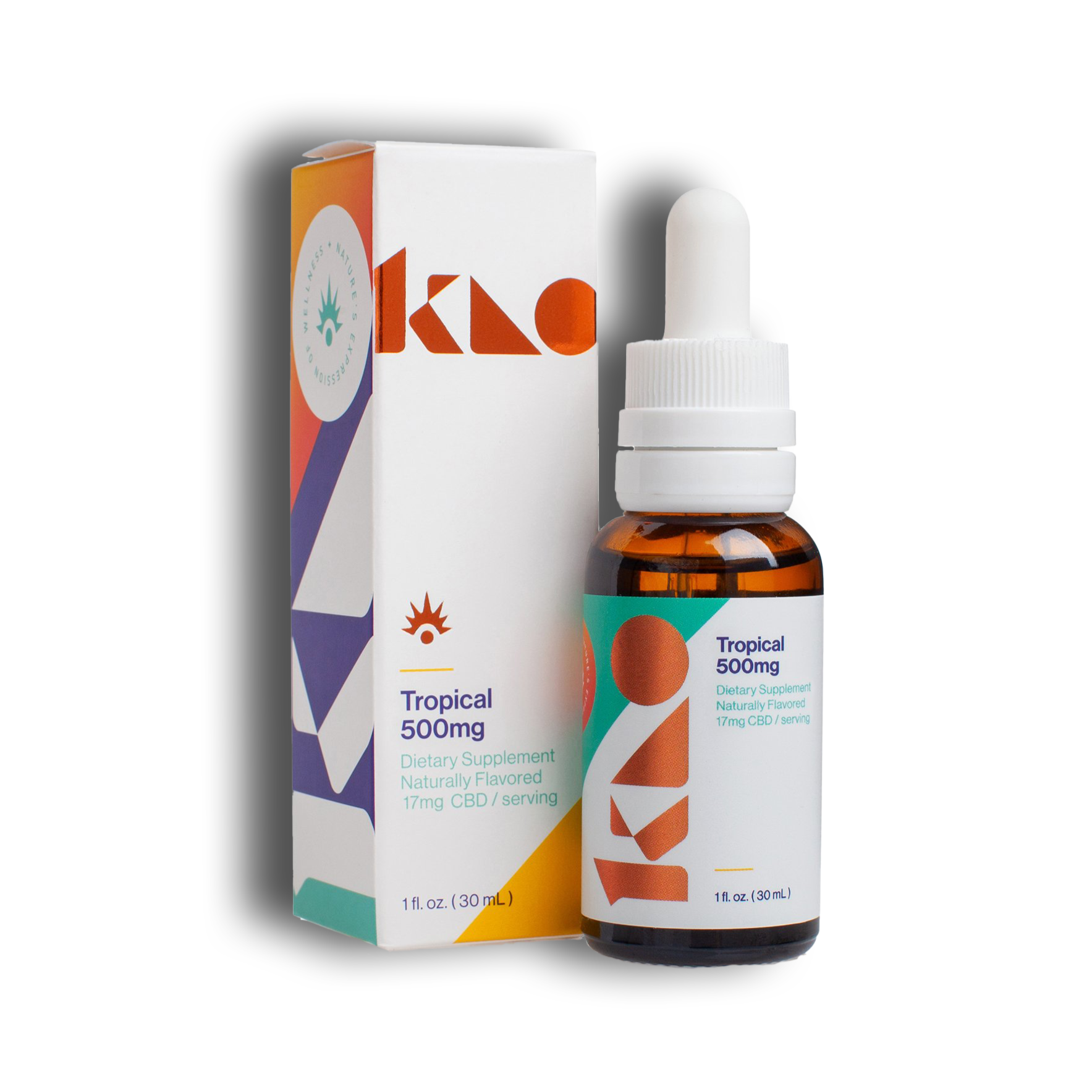 KAO Tropical Full Spectrum - CBD Pros USA