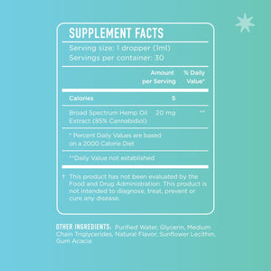 Brio Nano Vanilla 500mg - CBD Pros USA