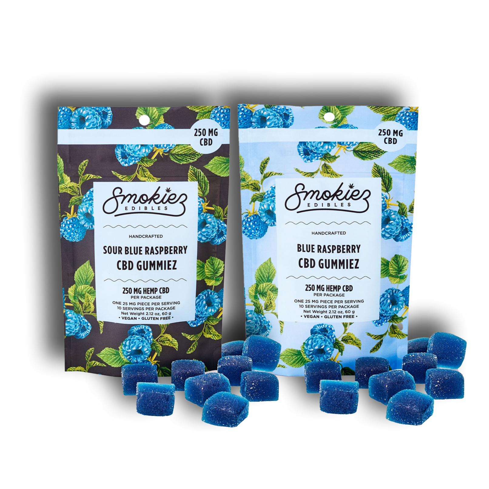 Smokiez 250mg Blue Raspberry - CBD Pros USA