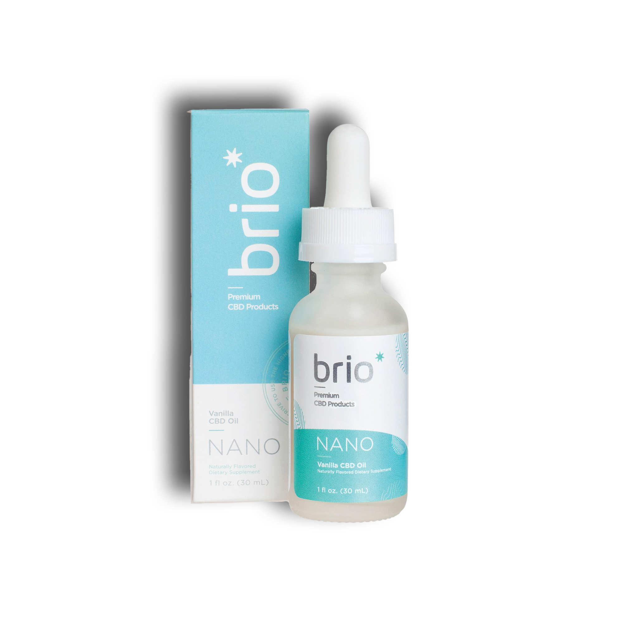 Brio Nano Vanilla 500mg - CBD Pros USA