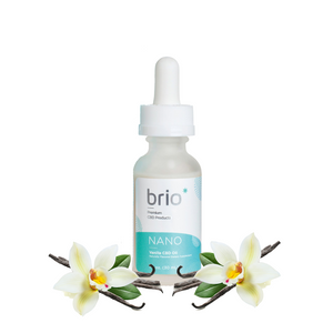 Brio Nano Vanilla 500mg - CBD Pros USA