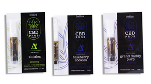 CBD Pros Delta-8 Indica Cartridges - CBD Pros USA