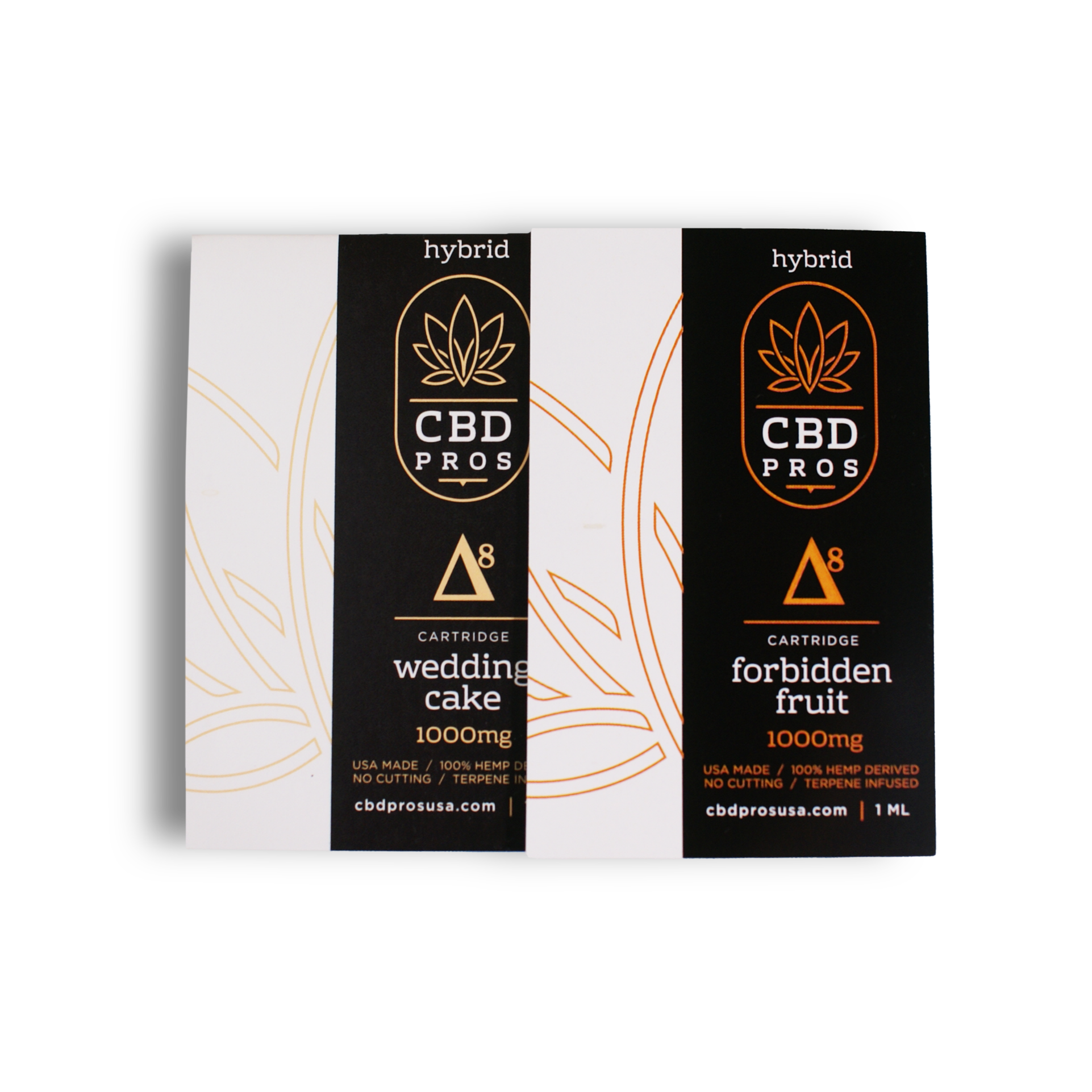 CBD Pros Delta-8 Hybrid Cartridges - CBD Pros USA